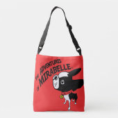 Mirabelle de boston doodskateboarder Sk8r Crossbody Tas (Achterkant)