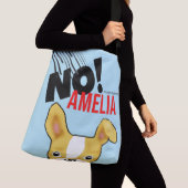 Mirabelle, de zus van de Boston Terrier, een goede Crossbody Tas (Dichtbij)