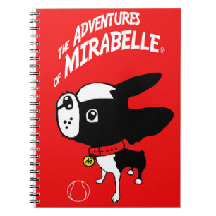 Mirabelle het Boston terrier notitieboek