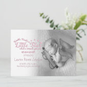 Miracle Baby, geboorteaankondigingen Aankondiging (Staand voorkant)