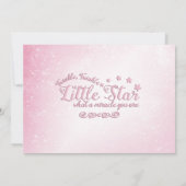 Miracle Baby, geboorteaankondigingen Aankondiging (Achterkant)