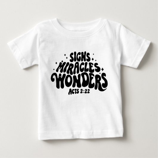 Miracle Baby Shirt (Voorkant)