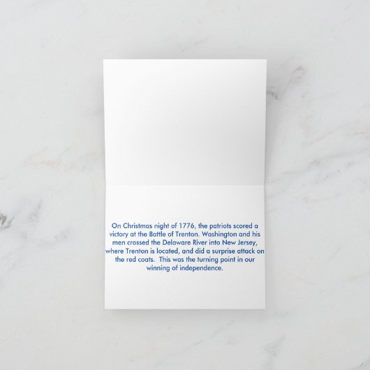 Miracle Christmas Feestdagen Kaart (Binnen)