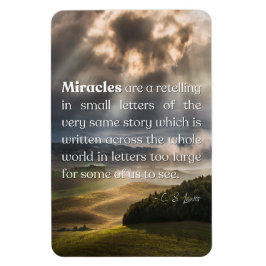 Miracle door C.S. Lewis Magneet
