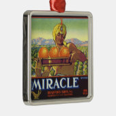 Miracle Genie Metalen Ornament (Rechts)