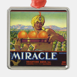Miracle Genie Metalen Ornament