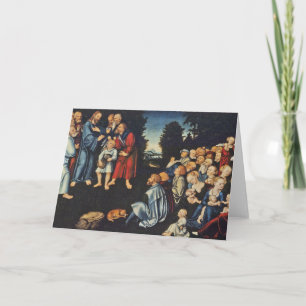 Miracle of the Five Loaves & Two Fish Kaart