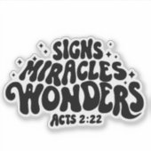 Miracle Sticker - tekenen, wonderen en wonderen (Voorkant)