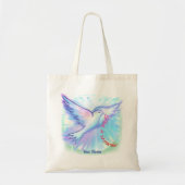 Miracles Dove Christelijke canvas tas (Voorkant)