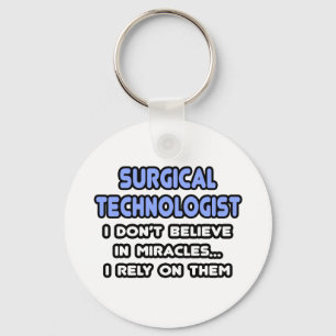 Miracles en chirurgische Technologen Sleutelhanger