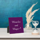 Miracles en Magic Plaque Fotoplaat (Insitu)