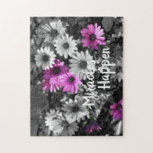 Miracles gebeuren in Afrikaanse Daisy Flowers Legpuzzel (Verticaal)