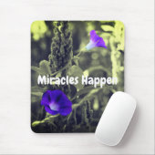 Miracles gebeuren Inspirerend Muismat (Met muis)