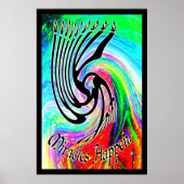 Miracles gebeuren Posters (Voorkant)