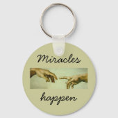 Miracles gebeuren - sleutelhanger (Voorkant)