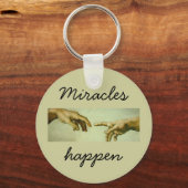 Miracles gebeuren - sleutelhanger (Voorkant)
