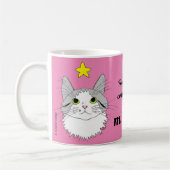 Miracles Gizmo Ragdoll Cat Inspirerend Pink Koffiemok (Links)