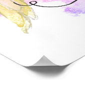 Miracles Happen Angel Wings Poster (Hoek)