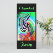 Miracles Happen Chanukah partijuitnodigingen Kaart (Staand voorkant)