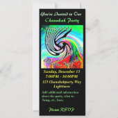 Miracles Happen Chanukah partijuitnodigingen Kaart (Achterkant)