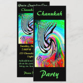 Miracles Happen Chanukah partijuitnodigingen Kaart (Voorkant / Achterkant)