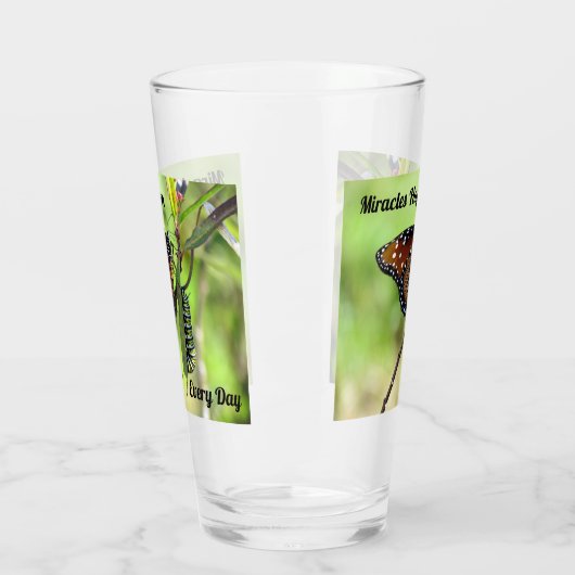 Miracles Happen - Drink glas - Shaker Glass (Links)