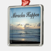 MIRACLES HAPPEN METALEN ORNAMENT (Links)
