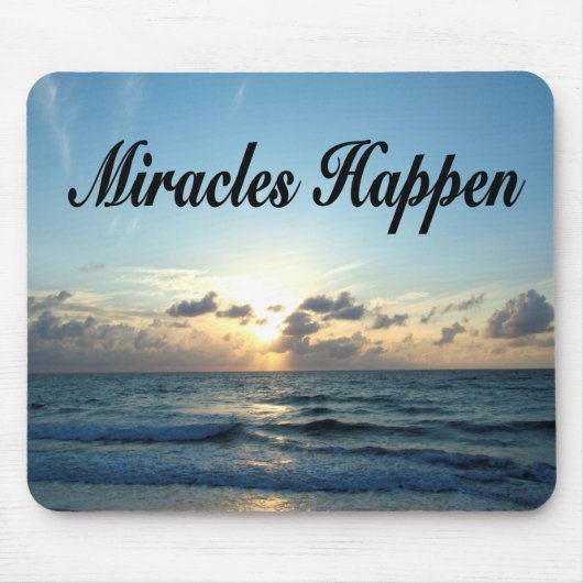 MIRACLES HAPPEN MUISMAT (Voorkant)