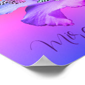 Miracles Hibiscus Butterflies Inspirerend Poster (Hoek)