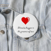 Miracles Love Ronde Button 4,0 Cm (In situ)