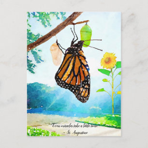 Miracles Monarch Butterfly Briefkaart