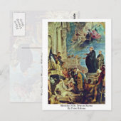 Miracles of St. Francis Xavier door Peter Rubens Briefkaart (Voorkant / Achterkant)