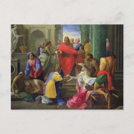 Miracles of St. Paul at Ephesus, 1693 Briefkaart (Voorkant)