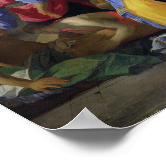 Miracles of St. Paul at Ephesus, 1693 Poster (Hoek)