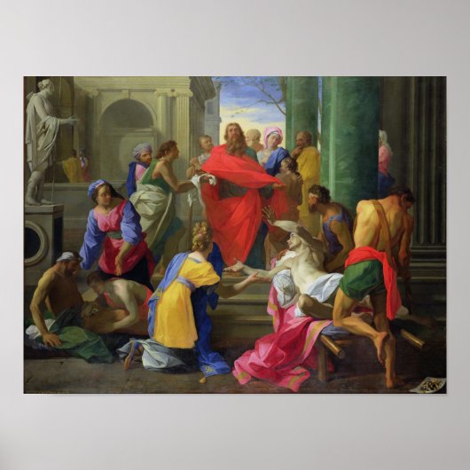 Miracles of St. Paul at Ephesus, 1693 Poster (Voorkant)