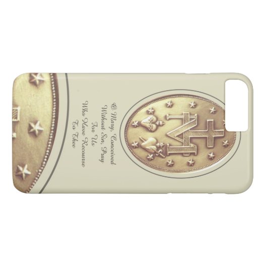 miraculair medaille Case-Mate iPhone case (Achterkant (Horizontaal))