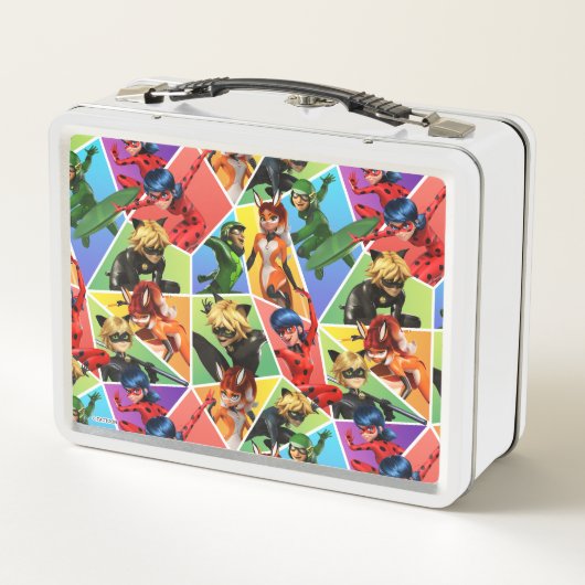 Miraculeus kleurrijk karakterpatroon (Achterkant)