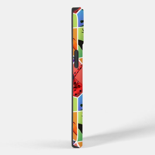 Miraculeus kleurrijk karakterpatroon Case-Mate iPhone case (Achterkant / Rechts)