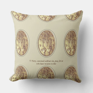 miraculeus medaillewerpkussen kussen