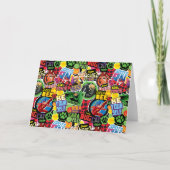 Miraculeus superheld karakters patroon kaart (Voorkant)