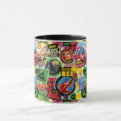 Miraculeus superheld karakters patroon mok (Midden)