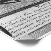 Miraculeuze genezing van een blinde vrouw poster (Hoek)