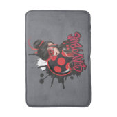 Miraculeuze omgekeerde Shadybug Character Graphic Badmat (Voorkant Verticaal)