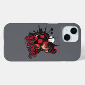Miraculeuze omgekeerde Shadybug Character Graphic Case-Mate iPhone Case (Achterkant (horizontaal))