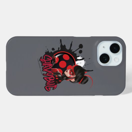Miraculeuze omgekeerde Shadybug Character Graphic Case-Mate iPhone Case (Achterkant (horizontaal))