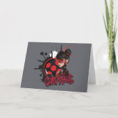 Miraculeuze omgekeerde Shadybug Character Graphic Kaart (Voorkant)
