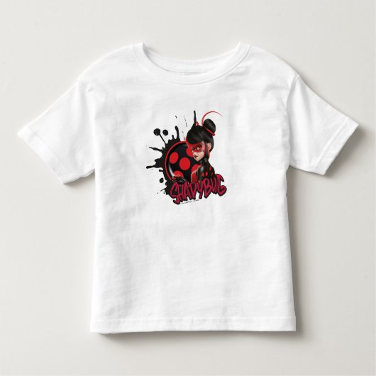 Miraculeuze omgekeerde Shadybug Character Graphic Kinder Shirts (Voorkant)