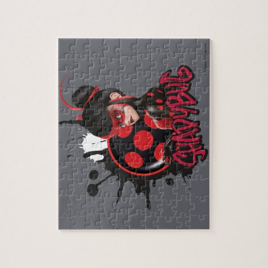 Miraculeuze omgekeerde Shadybug Character Graphic Legpuzzel (Verticaal)