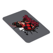 Miraculeuze omgekeerde Shadybug Character Graphic Magneet (Rechterzijde)
