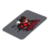 Miraculeuze omgekeerde Shadybug Character Graphic Magneet (Linkerzijde)
